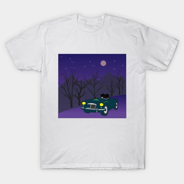Moonlight T-Shirt by dddesign